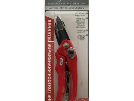 Burgon & Ball Footrot Shears Serrated Supersharp on Sale