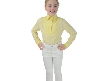 hyfashion children s dedham long sleeved tie shirt -  yellow Supply