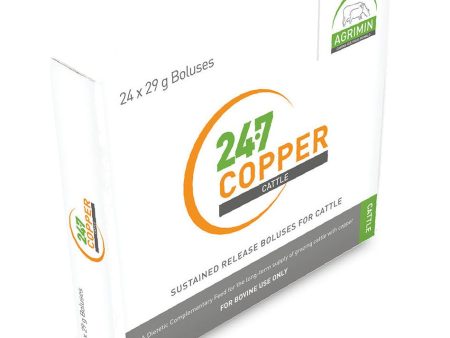 Agrimin 24-7 Copper Bolus Cattle - 24 Pack Fashion