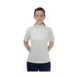 Hyfashion Ladies Downham Short Sleeved Stock Shirt - White For Cheap