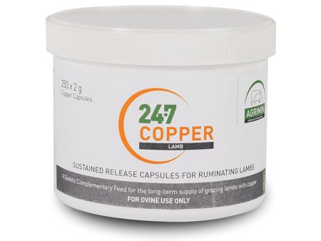 Agrimin 24-7 Copper Capsules Lamb Online Hot Sale