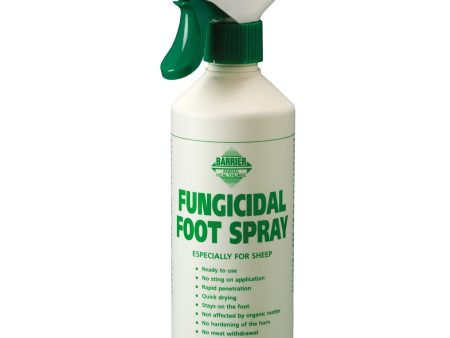 Barrier Fungicidal Foot Spray for Sheep - 500 Ml Online now