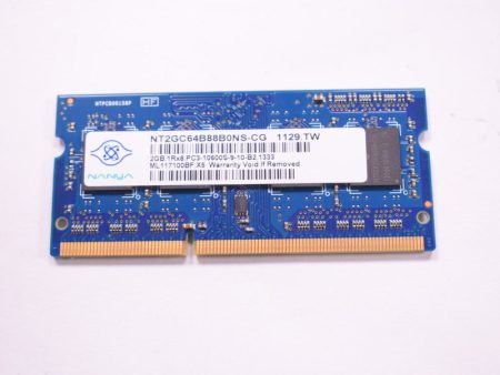 New 55Y3710  Laptop 2GB PC3-10600 DDR3-1333 Sodimm Memory For Sale